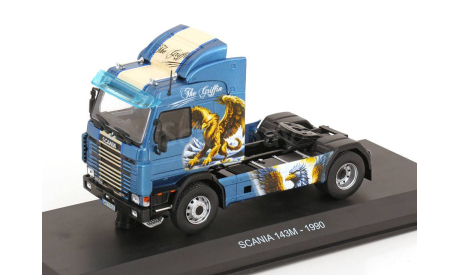 Scania 143M 1990, масштабная модель, Hachette, scale43