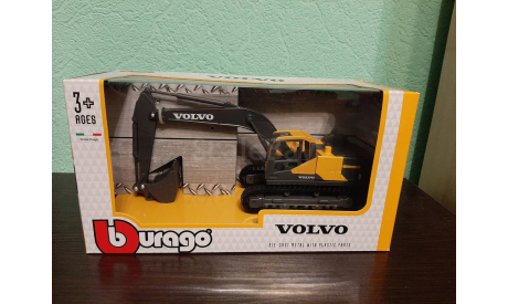 Volvo  EC220E, масштабная модель трактора, BBurago, 1:50, 1/50