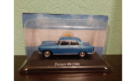 Peugeot 404 1968, масштабная модель, Altaya, 1:43, 1/43