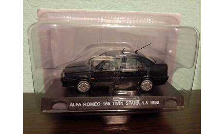 Alfa Romeo  155 TWIN SPARK 1.8  1996, масштабная модель, Altaya, 1:43, 1/43