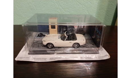 Toyota 2000 GT Convertible ’You Only Live Twice’, масштабная модель, The James Bond Car Collection (Автомобили Джеймса Бонда), scale43