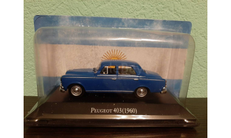 Peugeot 403 1960, масштабная модель, Altaya, scale43