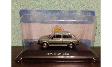 Fiat 147 CL5 1983, масштабная модель, Altaya, 1:43, 1/43