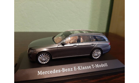 Mercedes-Benz E-Klasse T-Modell S213 AMG line selenite grey, масштабная модель, Kyosho, 1:43, 1/43