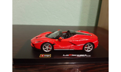 Ferrari LaFerrari Aperta, масштабная модель, Burago Signature, 1:43, 1/43