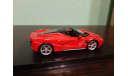 Ferrari LaFerrari Aperta, масштабная модель, Burago Signature, 1:43, 1/43