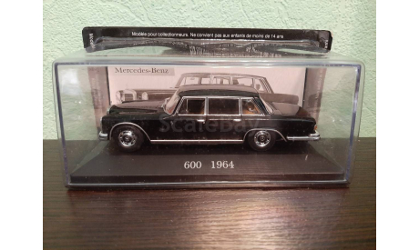 Mercedes-Benz 600 (W100) 1964, масштабная модель, Altaya, 1:43, 1/43