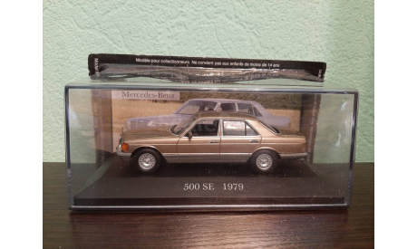 Mercedes-Benz 500 SE W126 1979, масштабная модель, Altaya, scale43