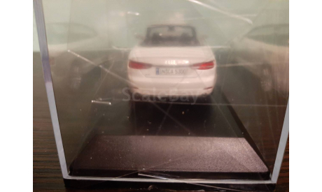 Audi A5 Convertible 2017  white metallic, масштабная модель, Spark, 1:43, 1/43