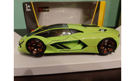 Lamborghini Terzo Millennio, масштабная модель, BBurago, 1:24, 1/24