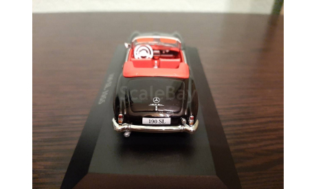 Mercedes 190 SL W121 Roadster 1955, масштабная модель, Mercedes-Benz, Atlas, scale43