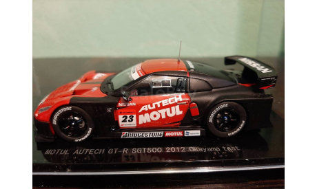 Nissan GT-R #23 Okayama Test Super GT500 Series 2012, масштабная модель, Ebbro, scale43