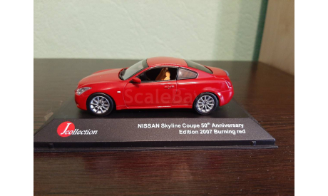 Nissan Skyline Coupe 50th Anniversary 2007, масштабная модель, J-Collection, scale43