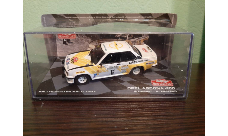 Opel Ascona 400 #6  Rally Monte Carlo 1981, масштабная модель, Altaya Rally, 1:43, 1/43