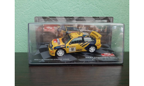 Seat Cordoba WRC #10  Rally Monte Carlo 1999, масштабная модель, Altaya Rally, scale43