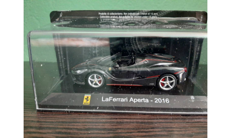 Ferrari LaFerrari Aperta 2016, масштабная модель, Altaya Supercars, scale43