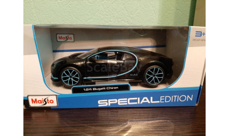 Bugatti Chiron World Record Car #42 J.-P. Montoya, масштабная модель, Maisto, 1:24, 1/24