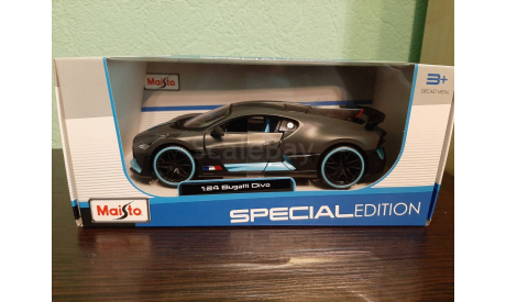 Bugatti Divo, масштабная модель, Maisto, scale24