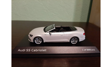 Audi S5 cabriolet (B9), масштабная модель, Spark, scale43