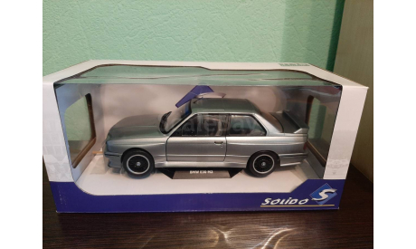 BMW M3 E30 1990, масштабная модель, Solido, 1:18, 1/18