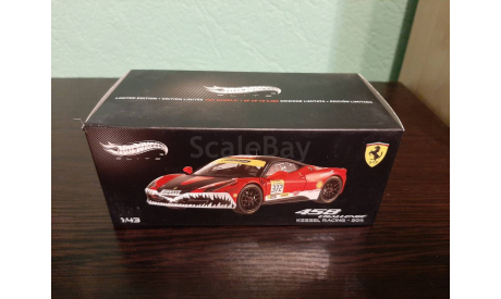 Ferrari 458 Italia challenge *Kessel racing* 2011, масштабная модель, Hot Wheels Elite, 1:43, 1/43