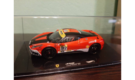 Ferrari 458 Italia challenge *Kessel racing* 2011, масштабная модель, Hot Wheels Elite, 1:43, 1/43