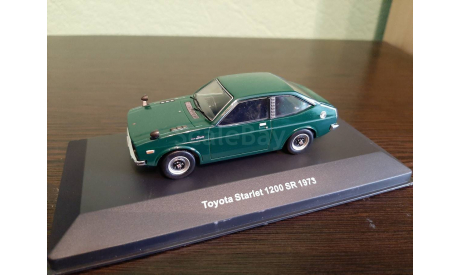 Toyota Starlet 1200 SR 1973, масштабная модель, IXO Road (серии MOC, CLC), 1:43, 1/43