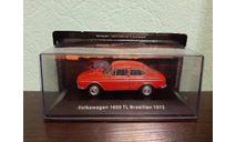 Volkswagen 1600 TL 1972, масштабная модель, Altaya, 1:43, 1/43