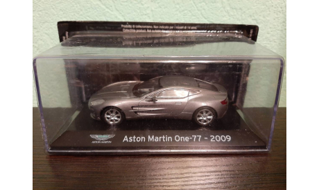 Aston Martin One 77 2009, масштабная модель, Altaya Supercars, scale43