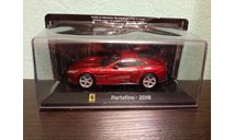 Ferrari Portofino 2018, масштабная модель, Altaya Supercars, scale43