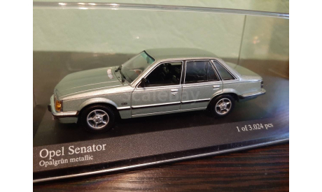 Opel Senator A, масштабная модель, Minichamps, 1:43, 1/43