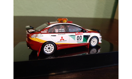 Mitsubishi Lancer Evo X #00 2008  Rally Japan Safety car, масштабная модель, IXO Rally (серии RAC, RAM), 1:43, 1/43