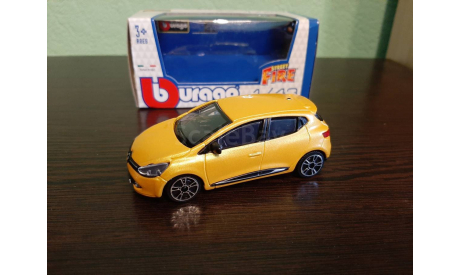 Renault Clio, масштабная модель, BBurago, scale43