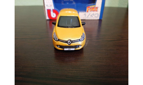 Renault Clio, масштабная модель, BBurago, scale43