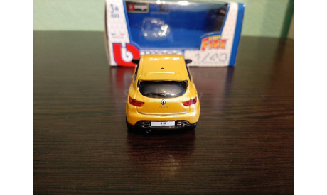 Renault Clio, масштабная модель, BBurago, scale43