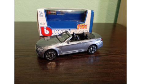 BMW M4 Cabriolet, масштабная модель, BBurago, scale43