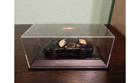Porsche 911 Carrera 4 GTS (991), масштабная модель, Schuco, scale43