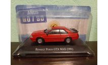 Renault Fuego GTA MAX, масштабная модель, Altaya, scale43