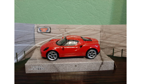 Alfa Romeo 4C, масштабная модель, MotorMax, 1:43, 1/43