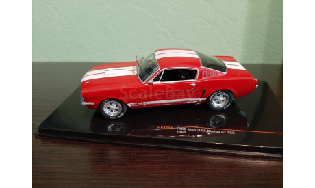 Ford Mustang Shelby GT 350  1965, масштабная модель, IXO Road (серии MOC, CLC), scale43