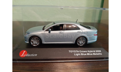 Toyota Crown Hybrid 2008, масштабная модель, J-Collection, scale43