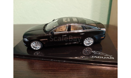 Jaguar XJ  black amethyst, масштабная модель, IXO Road (серии MOC, CLC), scale43