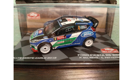 Ford Fiesta RS WRC #4 Rally Monte Carlo  2012, масштабная модель, Altaya Rally, scale43