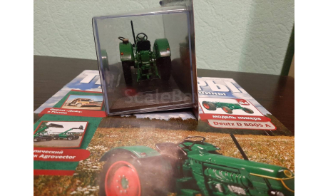 Тракторы: история, люди, машины №84 Deutz D 8005 A, журнальная серия Тракторы. История, люди, машины (Hachette), Тракторы. История, люди, машины. (Hachette collections), scale43