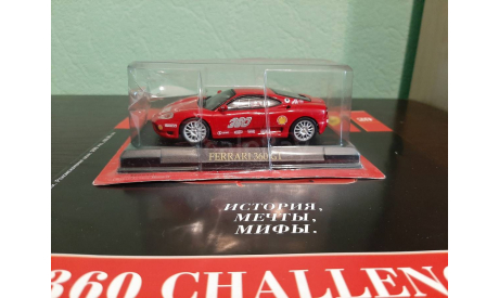 Ferrari Collection №29 Ferrari 360 Challenge, журнальная серия Ferrari Collection (GeFabbri), Ferrari Collection (Ge Fabbri), scale43