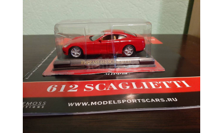 Ferrari Collection №37 Ferrari 612 Scaglietti, журнальная серия Ferrari Collection (GeFabbri), Ferrari Collection (Ge Fabbri), 1:43, 1/43