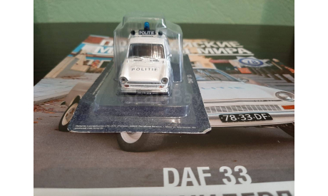Полицейские Машины Мира №78 DAF 33, журнальная серия Полицейские машины мира (DeAgostini), Полицейские машины мира, Deagostini, 1:43, 1/43