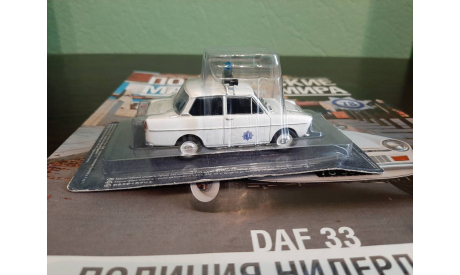 Полицейские Машины Мира №78 DAF 33, журнальная серия Полицейские машины мира (DeAgostini), Полицейские машины мира, Deagostini, 1:43, 1/43
