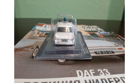 Полицейские Машины Мира №78 DAF 33, журнальная серия Полицейские машины мира (DeAgostini), Полицейские машины мира, Deagostini, 1:43, 1/43