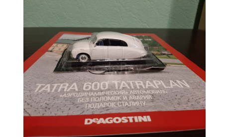 Автолегенды СССР и Соцстран №198 TATRA T600, журнальная серия Автолегенды СССР (DeAgostini), Автолегенды СССР журнал от DeAgostini, scale43